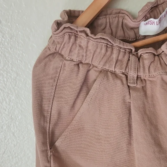 Wish High Waist Tan Shorts - Picture 4 of 7